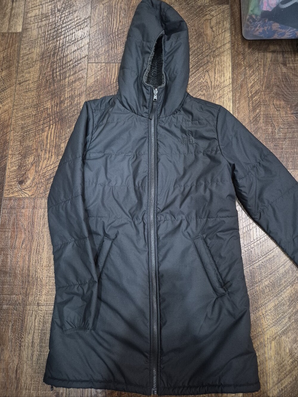 Women's The North Face Reversible Fleece Trench Jacket Gorpcore Size Small